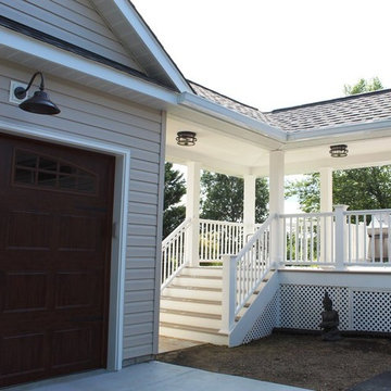 Two car attached garage addition in Adamstown, MD 21710