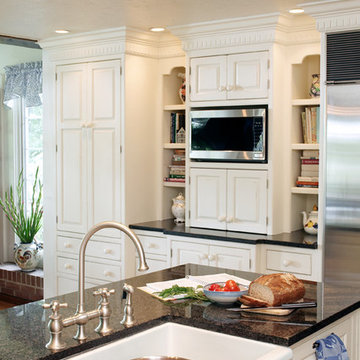 Plain & Fancy Cabinetry: Arctic Distressed White