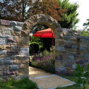Natürlicher Familiengarten in moderner Optik