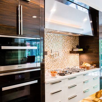Bold & Beckoning Modern Kitchen Addition and Renovation