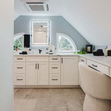 Arlington Attic Bathroom Addition and Interior Remodelb