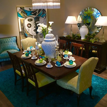 Modern Glamour Table Scape