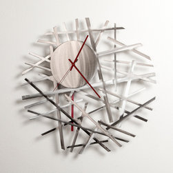 Contrails Wall Clock 20" - Wall Clocks