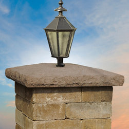 Cast Stone Light Column Cap - Columns And Capitals