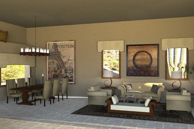 Living Room Render for Client