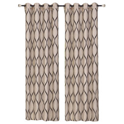 Contemporary Curtains by Kashi Home