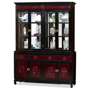 Ashur Display Cabinet Victorian China Cabinets And Hutches By Infinity Furniture
