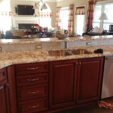 Bianco Antico Granite Countertop Color Examples