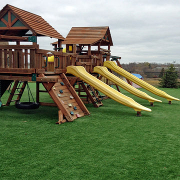 Global Syn-Turf artificial grass installation in Minneapolis, MN