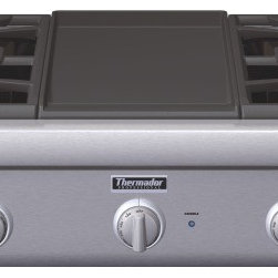 Thermador - Thermador PCG364GD 36" Professional Series Rangetop with 4 Burners and Griddle - Cooktops