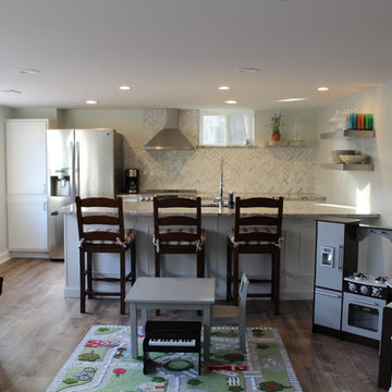Ladue- finished basement remodel