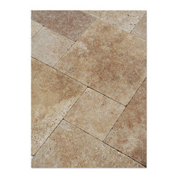 Noce Travertine Tumbled Pattern Set - Home Decor
