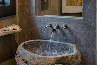 Example of a bathroom design in Other