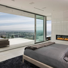 all glass deck off bedroom