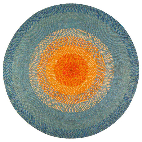 Olwyn Braided Round Area Rug, 8'