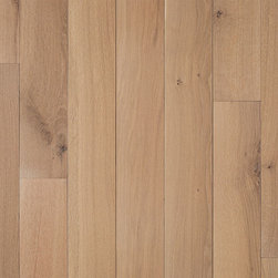 Oiled Character Grade White Oak White Finish - Hardwood Flooring