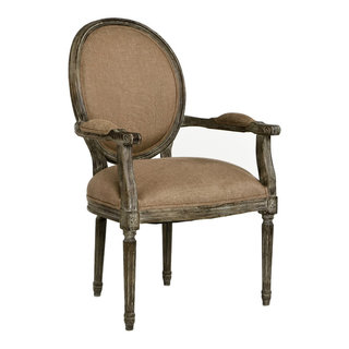 Louis XVI Medallion Armchair - Baroque Chair