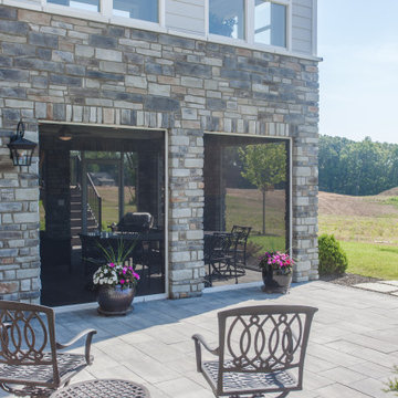 Sunroom Addition, Screened in porch and patio