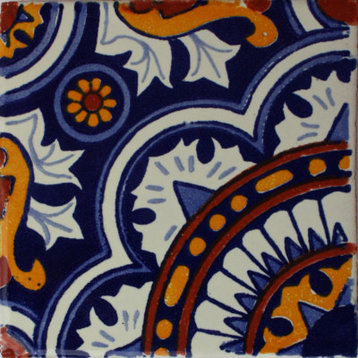 4.2x4.2 9 pcs Moroccan Talavera Mexican Tile