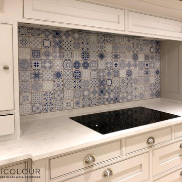 Printed Tile Glass Splashbacks