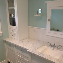 For cabinets in kid's bathroom