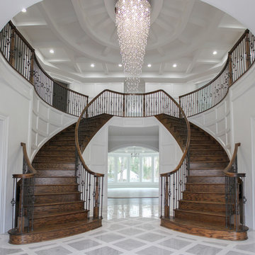 Project #51 | Twin Curved Staircase