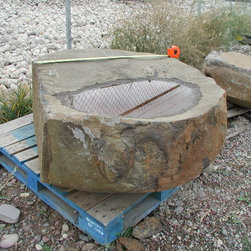 Basalt Rock - Bird Baths