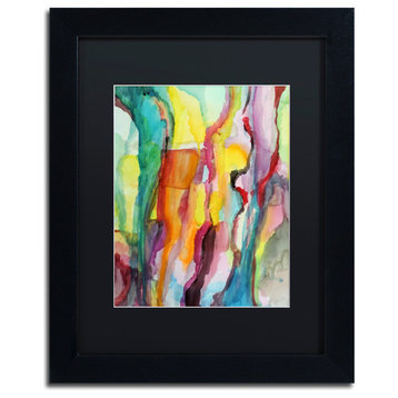 'Hiatus' Matted Framed Canvas Art by Sylvie Demers