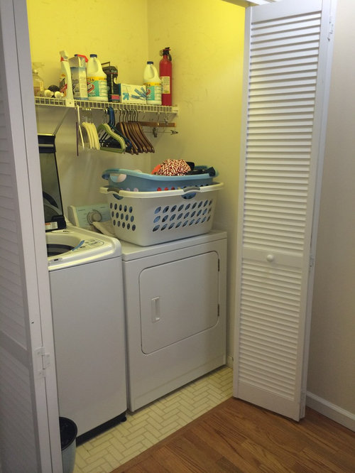 Odd laundry landing area