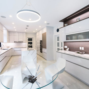 Wintery Leicht Kitchen