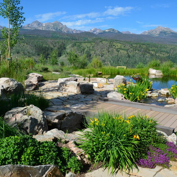 Design - Build Mountain Home Landscape in Summit County, CO