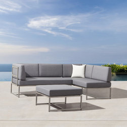 Lavita Furniture - ELEMENT Five Ways Outdoor Lounge System - Outdoor Lounges