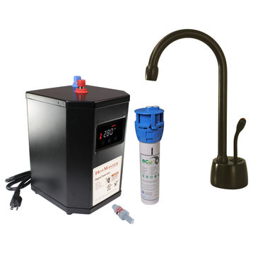 HotMaster DigiHot Instant Hot Water Dispenser and Digital Tank With Filter, Oil Rubbed Bronze