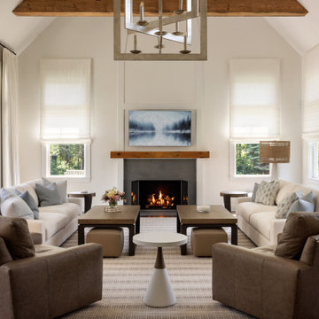 Transitional Living Room