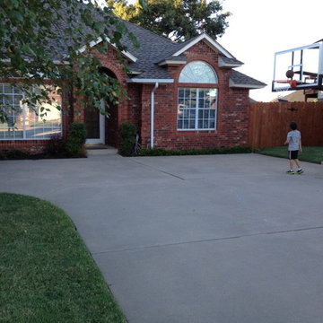 Jason R's Pro Dunk Platinum Basketball System on a 35x20 in Oklahoma City, OK