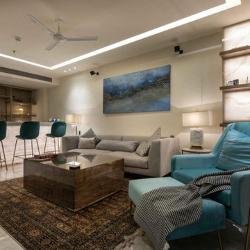 Luxury Apartment @DLF Magnolias (Interior Fit Outs / Fitouts)