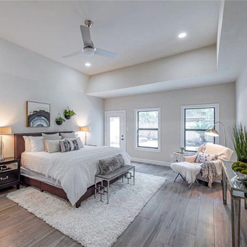 Transitional Primary Suite | North Houston