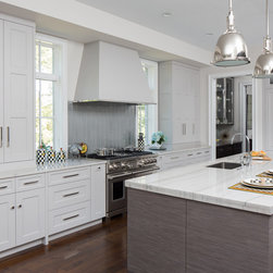 White Macaubas Quartzite Kitchen - Products