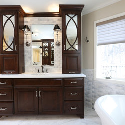 Sioux Falls Master Bath Renovation - Bathroom Vanities And Sink Consoles