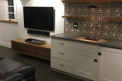 Home design - coastal home design idea in Portland