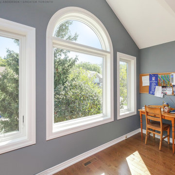 Large New Windows in Pretty Bedroom - Renewal by Andersen Greater Toronto Area