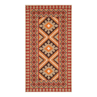 Colonial Mills Montego 2' x 8' Rug - Bright Brown