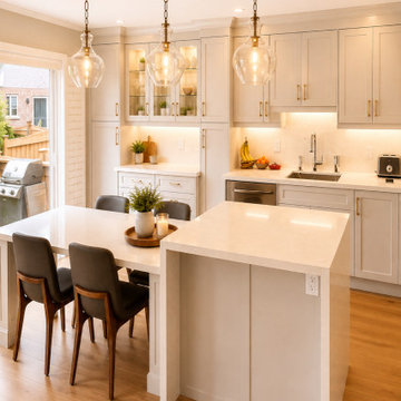 Maple, ON, Main Floor Remodeling with load bearing wall removals