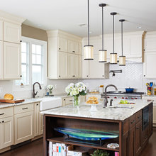 white cabinets