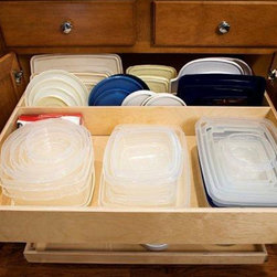 Base Cabinets and Other Creative Solutions - Kitchen Drawer Organizers