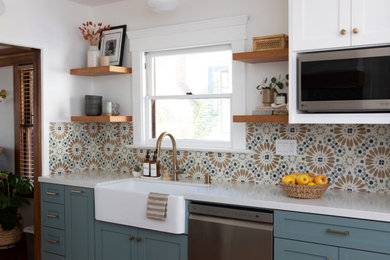 Inspiration for a cottage kitchen remodel in San Diego