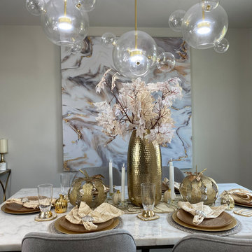 Fall holiday decorating service