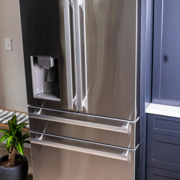 Sharp French 4-Door Counter-Depth Refrigerator with Water Dispenser (SJG2254FS)