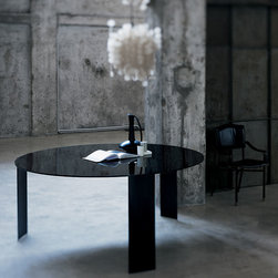 Glas Italia - Glas Italia Vertigo Round Dining Table - Dining Tables