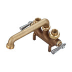 Central Brass Two Handle Laundry Faucet